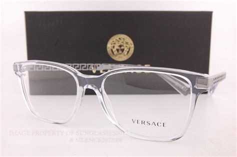 versace clear frame glasses|versace eyeglass frames near me.